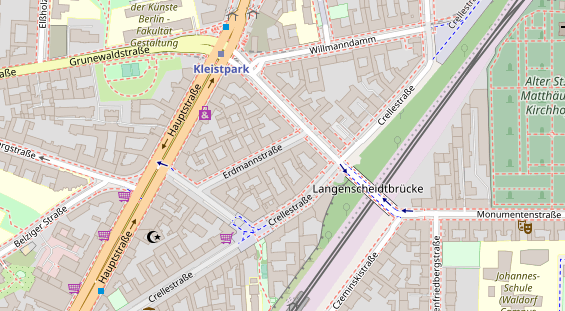 Heilpraktiker auf Satellitenbild