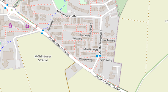 Heilpraktiker auf Satellitenbild