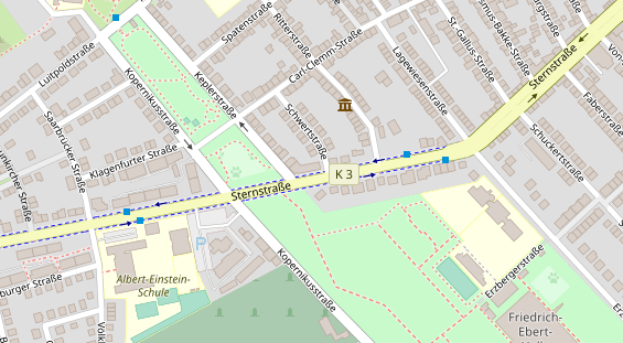 Heilpraktiker auf Satellitenbild