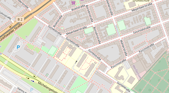 Heilpraktiker auf Karte