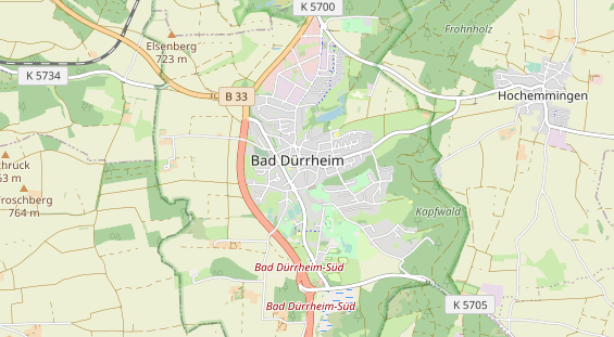 Heilpraktiker auf Karte