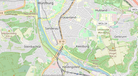 Heilpraktiker auf Karte