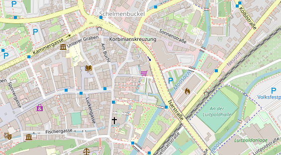 Heilpraktiker auf Karte