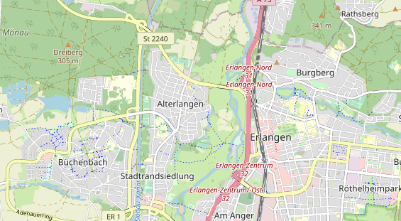 Heilpraktiker auf Karte