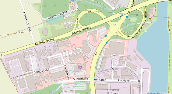 Heilpraktiker auf Satellitenbild