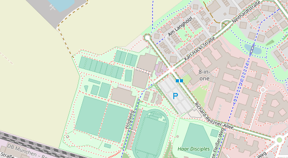 Heilpraktiker auf Satellitenbild