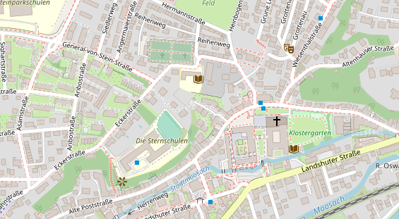 Heilpraktiker auf Satellitenbild