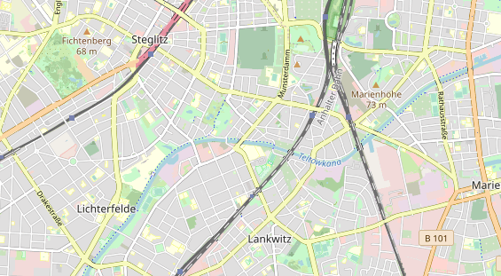 Heilpraktiker auf Karte