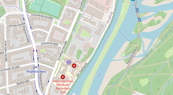 Heilpraktiker auf Karte
