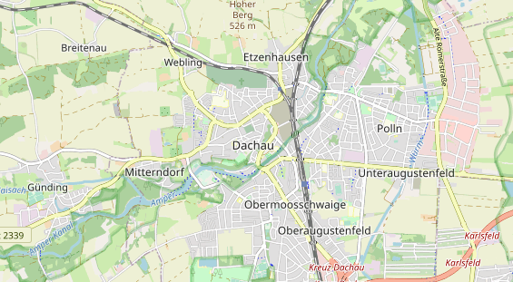 Heilpraktiker auf Karte