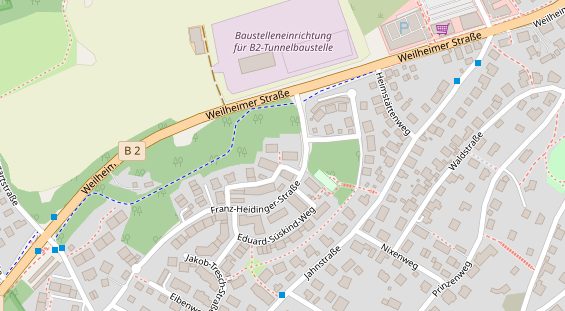 Heilpraktiker auf Satellitenbild