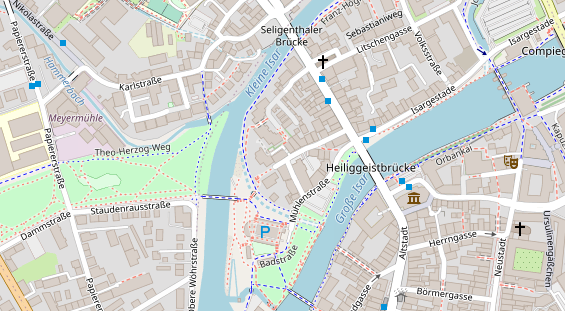 Heilpraktiker auf Karte
