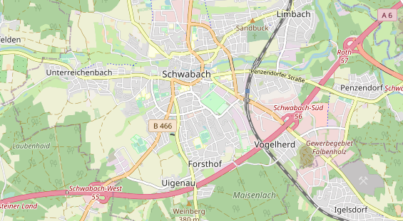 Heilpraktiker auf Karte