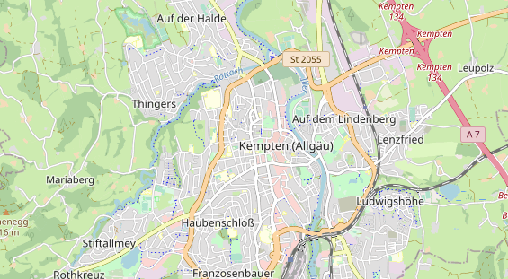 Heilpraktiker auf Karte