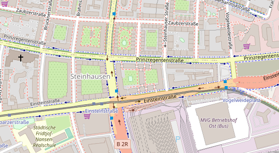 Heilpraktiker auf Satellitenbild