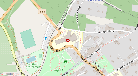 Heilpraktiker auf Satellitenbild