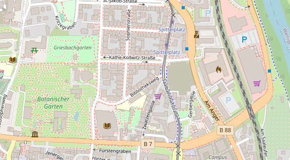 Heilpraktiker auf Satellitenbild