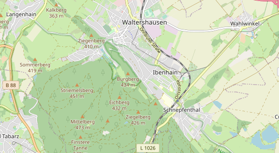 Heilpraktiker auf Karte