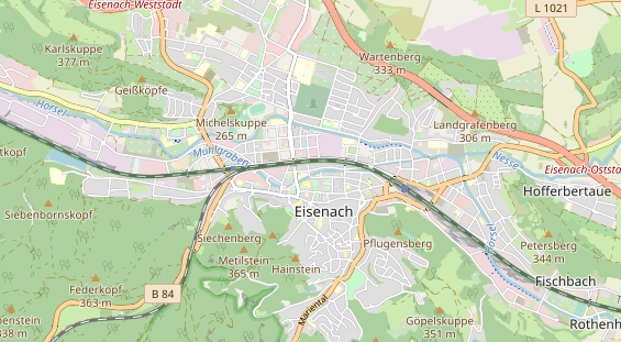 Heilpraktiker auf Karte