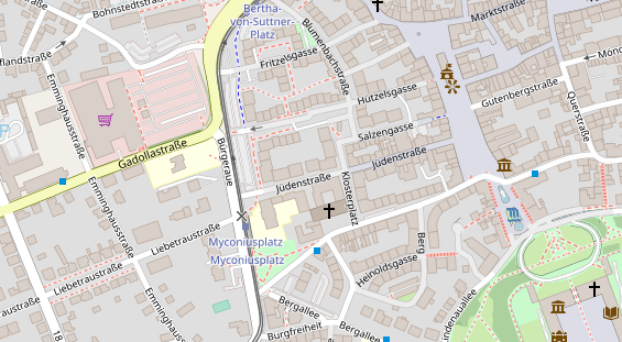 Heilpraktiker auf Satellitenbild