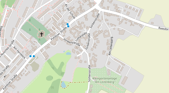 Heilpraktiker auf Satellitenbild