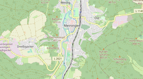 Heilpraktiker auf Karte