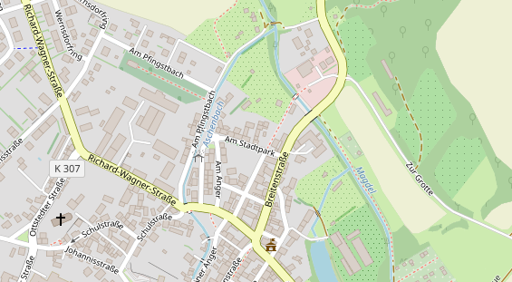 Heilpraktiker auf Satellitenbild