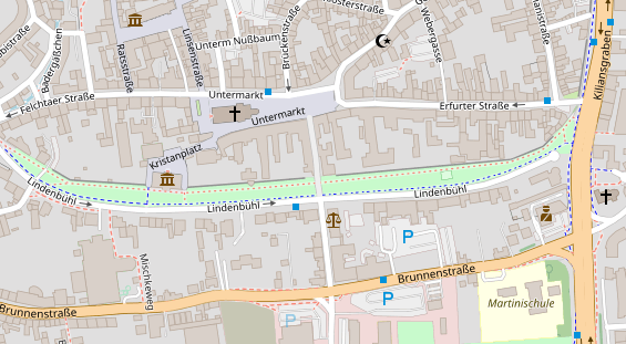 Heilpraktiker auf Satellitenbild