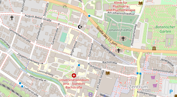Heilpraktiker auf Satellitenbild