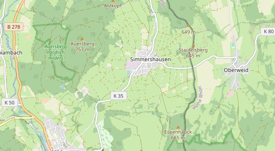 Heilpraktiker auf Karte