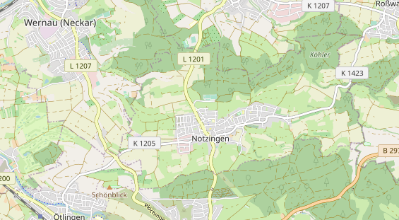 Heilpraktiker auf Karte