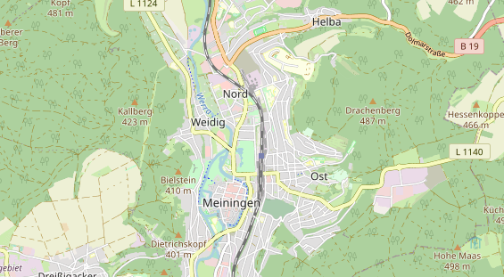 Heilpraktiker auf Karte