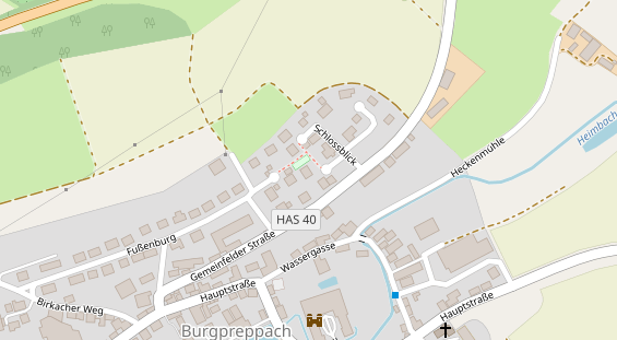 Heilpraktiker auf Satellitenbild