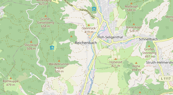 Heilpraktiker auf Karte