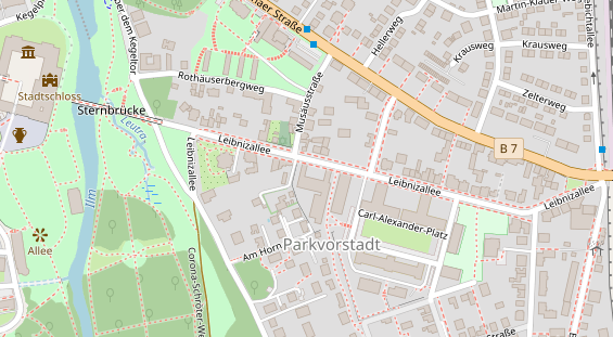 Heilpraktiker auf Satellitenbild