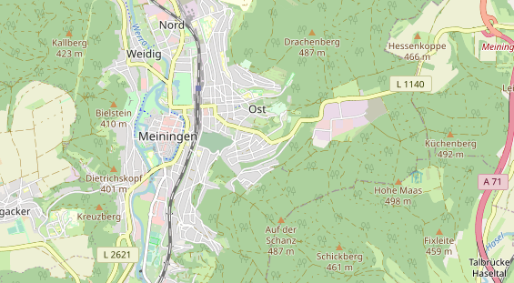 Heilpraktiker auf Karte
