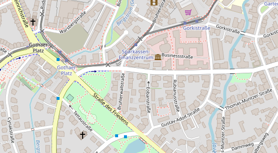 Heilpraktiker auf Satellitenbild