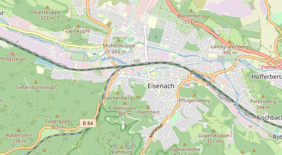 Heilpraktiker auf Karte