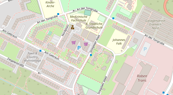 Heilpraktiker auf Satellitenbild