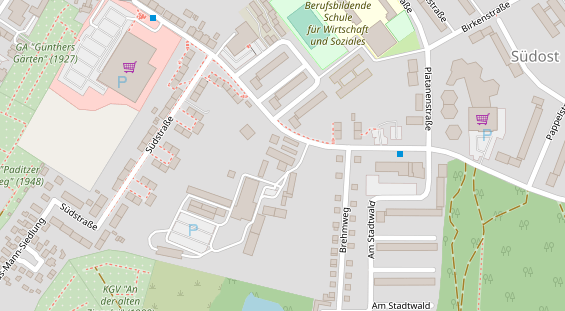 Heilpraktiker auf Satellitenbild