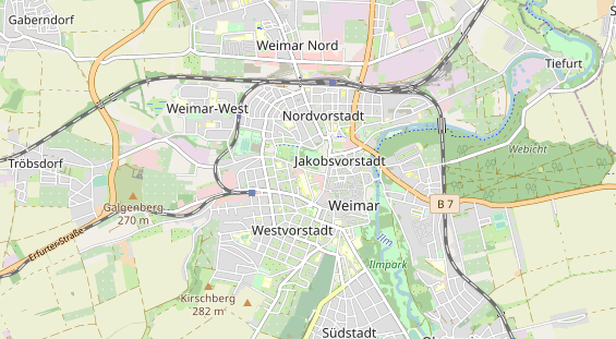 Heilpraktiker auf Karte