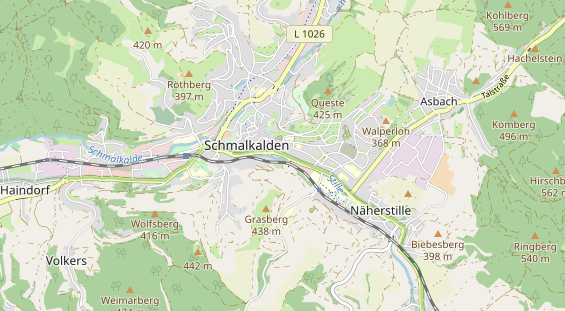 Heilpraktiker auf Karte
