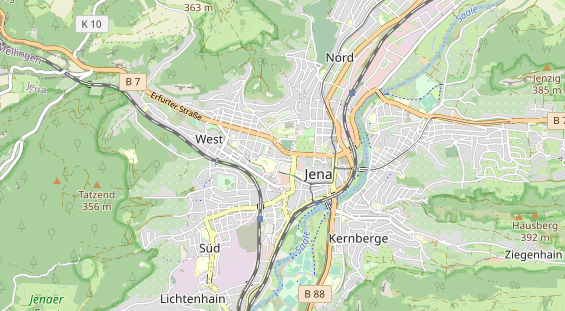 Heilpraktiker auf Karte