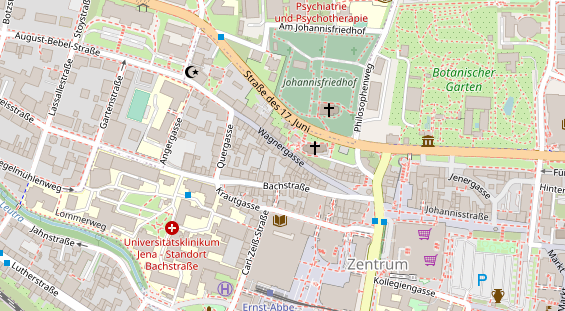 Heilpraktiker auf Satellitenbild
