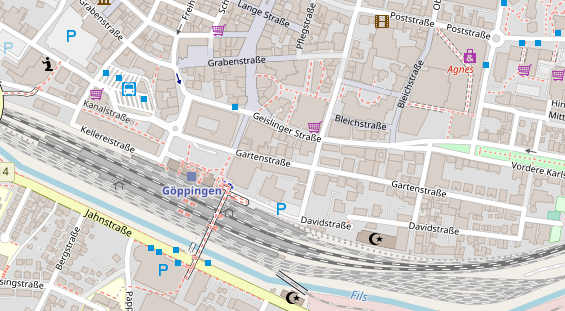 Heilpraktiker auf Satellitenbild