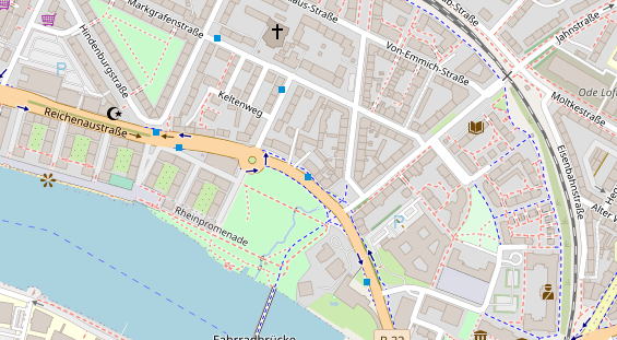 Heilpraktiker auf Satellitenbild