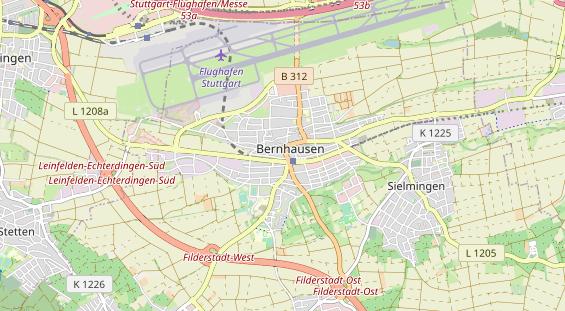 Heilpraktiker auf Karte