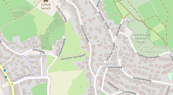 Heilpraktiker auf Satellitenbild