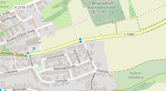 Heilpraktiker auf Satellitenbild