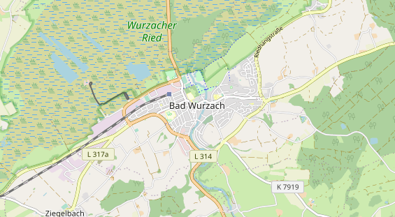 Heilpraktiker auf Karte